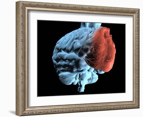 Emotional Intelligence, Computer Artwork-Laguna Design-Framed Photographic Print