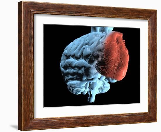 Emotional Intelligence, Computer Artwork-Laguna Design-Framed Photographic Print