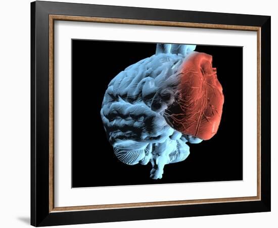 Emotional Intelligence, Computer Artwork-Laguna Design-Framed Photographic Print