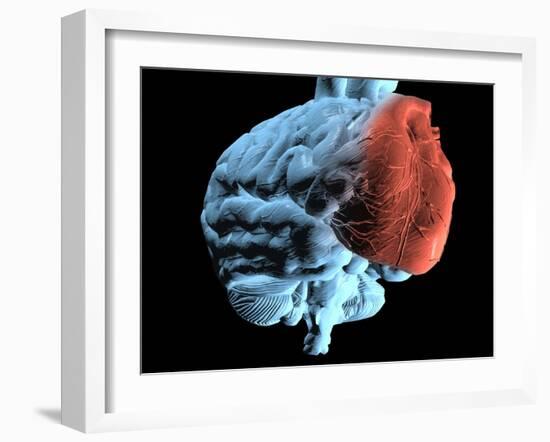 Emotional Intelligence, Computer Artwork-Laguna Design-Framed Photographic Print