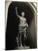 Emperor Augustus in Military Dress, Marble Figure from the Prima Porta-null-Mounted Giclee Print