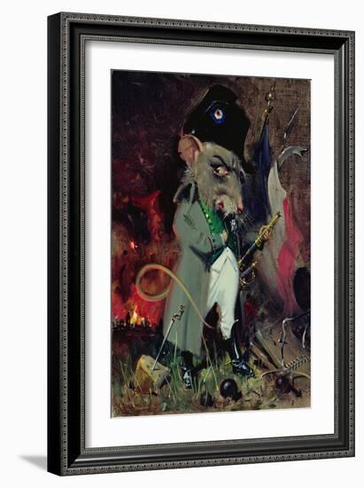 Emperor Boney-Port-Salut (1971)-Terence Cuneo-Framed Giclee Print