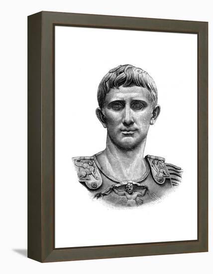 Emperor Caesar Augustus-null-Framed Premier Image Canvas