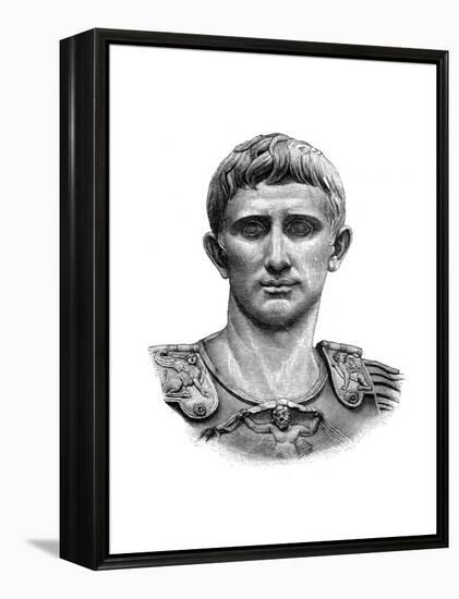 Emperor Caesar Augustus-null-Framed Premier Image Canvas