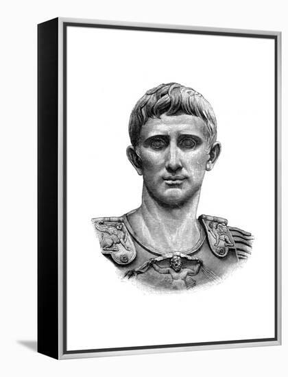 Emperor Caesar Augustus-null-Framed Premier Image Canvas