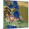 Emperor Ch'In Wang Ti Travelling in a Palanquin, from a History of Chinese Emperors-null-Mounted Giclee Print