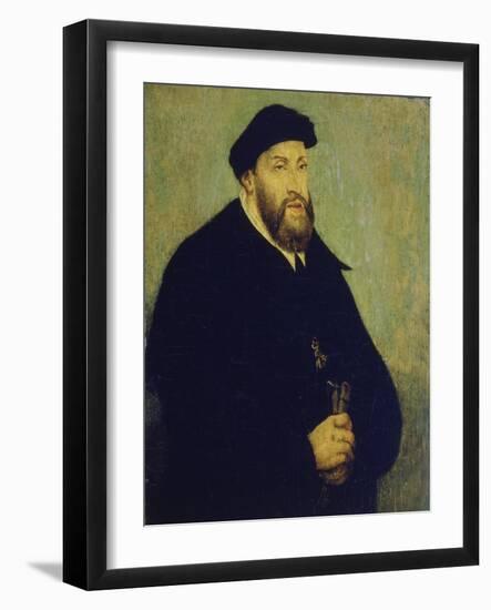 Emperor Charles V-Lucas Cranach the Elder-Framed Giclee Print