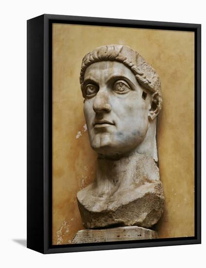 Emperor Constantine the Great (306-337 CE)-null-Framed Premier Image Canvas