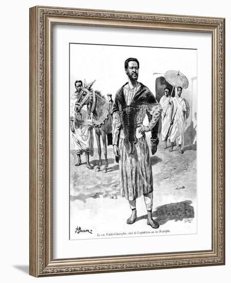 Emperor Giyorgis II of Ethiopia (Reigned 1868-1871)-Chris Hellier-Framed Giclee Print