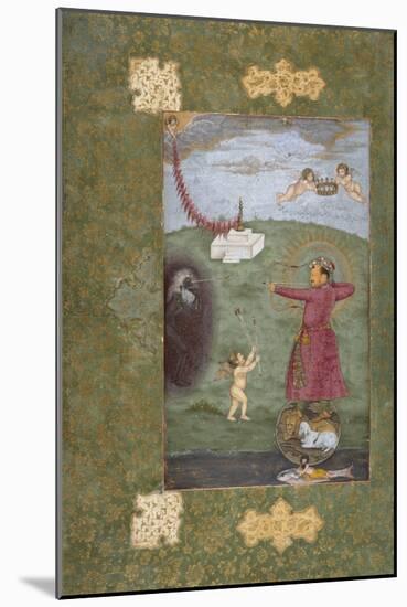 Emperor Jahangir Triumphing over Poverty-null-Mounted Art Print