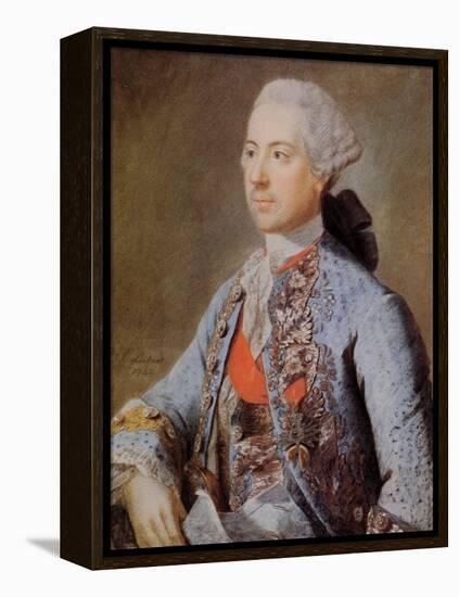 Emperor Joseph / Josef-Jean-Etienne Liotard-Framed Premier Image Canvas