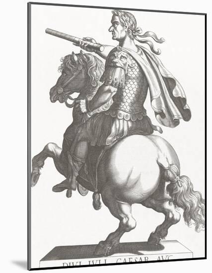 Emperor Julius Caesar-Antonio Tempesta-Mounted Art Print