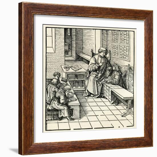 Emperor Maximilian I-Hans Burgkmair-Framed Premium Giclee Print