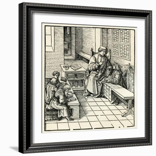 Emperor Maximilian I-Hans Burgkmair-Framed Giclee Print