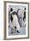 Emperor Penguin and Chick in Antarctica-Paul Souders-Framed Photographic Print