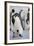 Emperor Penguin and Chick in Antarctica-Paul Souders-Framed Photographic Print