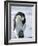 Emperor Penguin (Aptenodytes Forsteri) and Chick, Snow Hill Island, Weddell Sea, Antarctica-Thorsten Milse-Framed Photographic Print