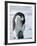 Emperor Penguin (Aptenodytes Forsteri) and Chick, Snow Hill Island, Weddell Sea, Antarctica-Thorsten Milse-Framed Photographic Print