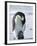 Emperor Penguin (Aptenodytes Forsteri) and Chick, Snow Hill Island, Weddell Sea, Antarctica-Thorsten Milse-Framed Photographic Print