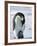 Emperor Penguin (Aptenodytes Forsteri) and Chick, Snow Hill Island, Weddell Sea, Antarctica-Thorsten Milse-Framed Photographic Print