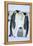 Emperor Penguin Family-DLILLC-Framed Premier Image Canvas