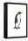 Emperor Penguin - Icon-Lantern Press-Framed Stretched Canvas