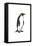 Emperor Penguin - Icon-Lantern Press-Framed Stretched Canvas