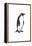 Emperor Penguin - Icon-Lantern Press-Framed Stretched Canvas