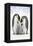 Emperor Penguin, Two Adults with Two Chicks-null-Framed Premier Image Canvas