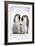 Emperor Penguin, Two Adults with Two Chicks-null-Framed Photographic Print