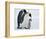 Emperor Penguins (Aptenodytes Forsteri) and Chick, Snow Hill Island, Weddell Sea, Antarctica-Thorsten Milse-Framed Photographic Print