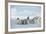 Emperor Penguins on Ice-DLILLC-Framed Photographic Print