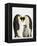Emperor Penguins Protecting Chick-John Conrad-Framed Premier Image Canvas