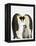 Emperor Penguins Protecting Chick-John Conrad-Framed Premier Image Canvas