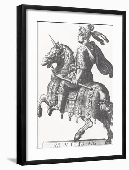 Emperor Vitellius-Antonio Tempesta-Framed Art Print