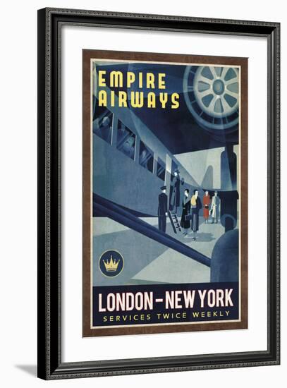 Empire Airways-Collection Caprice-Framed Art Print