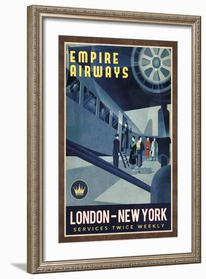 Empire Airways-Collection Caprice-Framed Art Print