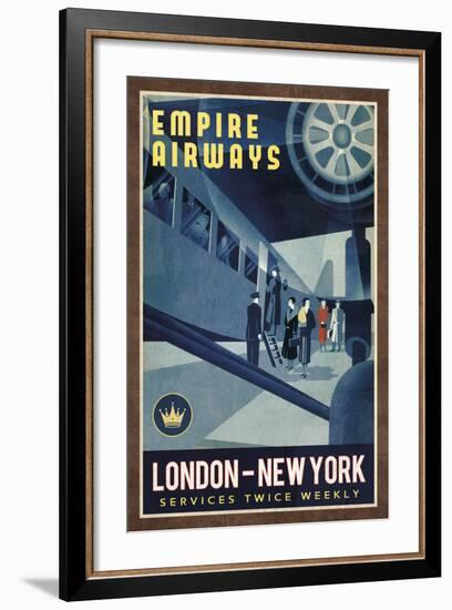 Empire Airways-Collection Caprice-Framed Art Print