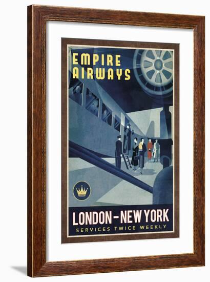 Empire Airways-Collection Caprice-Framed Art Print