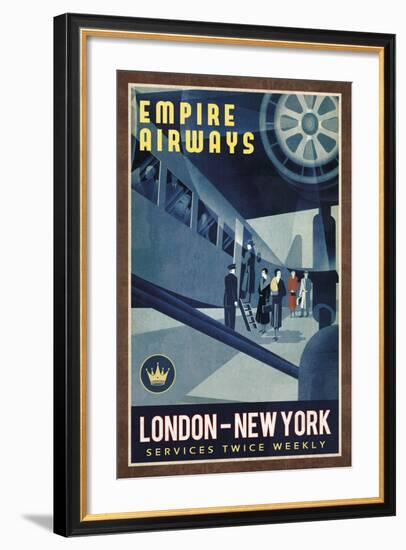 Empire Airways-Collection Caprice-Framed Art Print