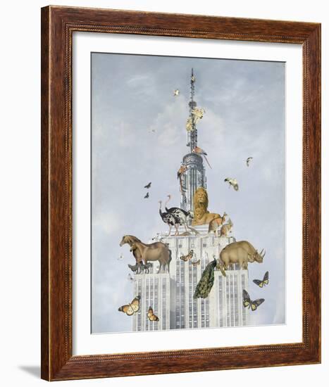 Empire Animals-Eccentric Accents-Framed Giclee Print