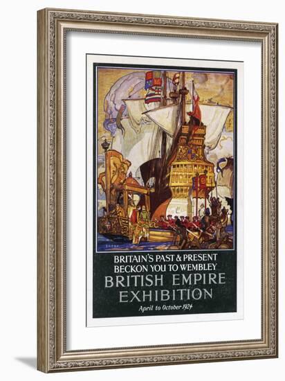 Empire Exhibition 1924-E.a. Cox-Framed Art Print
