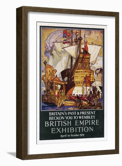 Empire Exhibition 1924-E.a. Cox-Framed Art Print