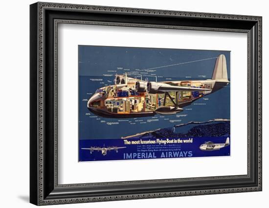 Empire Flying Boat-null-Framed Photographic Print