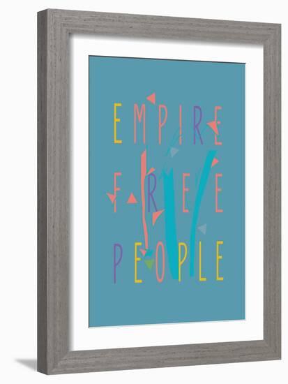 Empire Free People by Annimo-null-Framed Premium Giclee Print