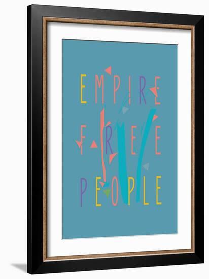 Empire Free People by Annimo-null-Framed Premium Giclee Print