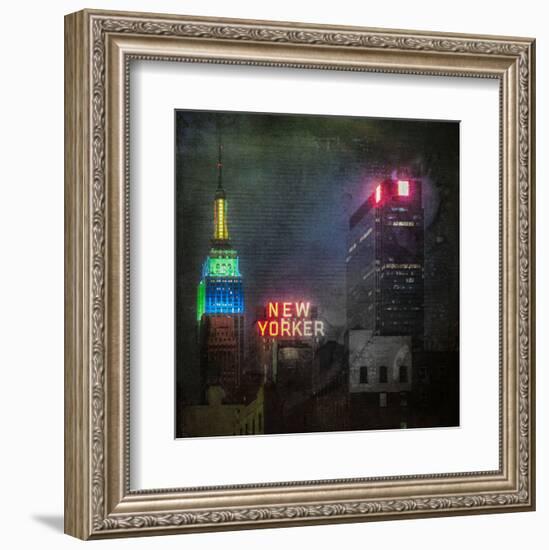 Empire & New Yorker-Richard James-Framed Art Print