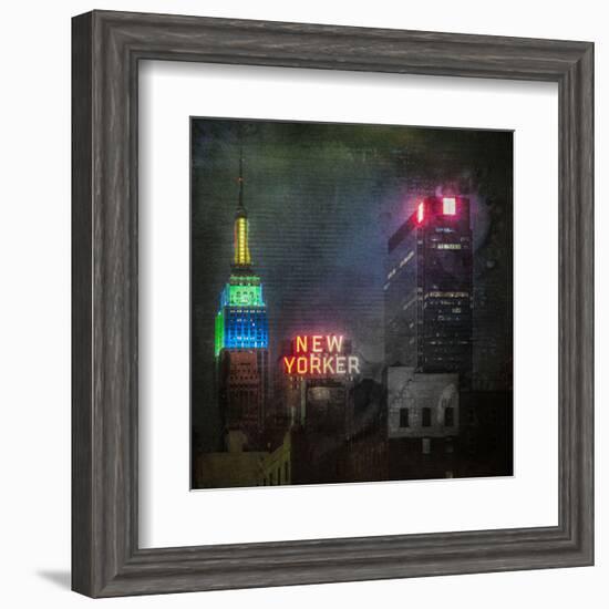 Empire & New Yorker-Richard James-Framed Art Print