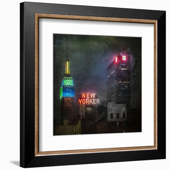 Empire & New Yorker-Richard James-Framed Art Print