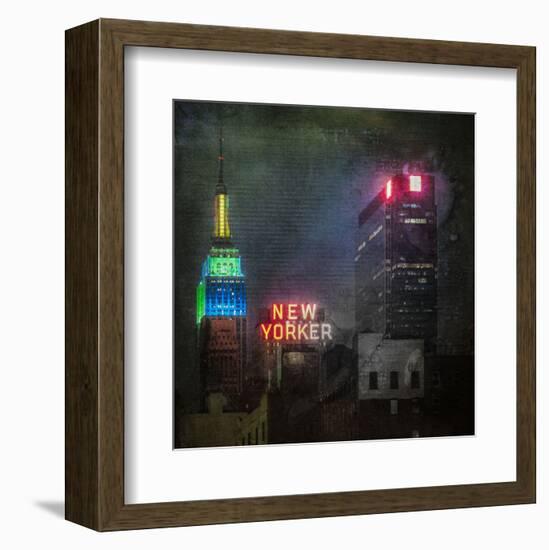 Empire & New Yorker-Richard James-Framed Art Print